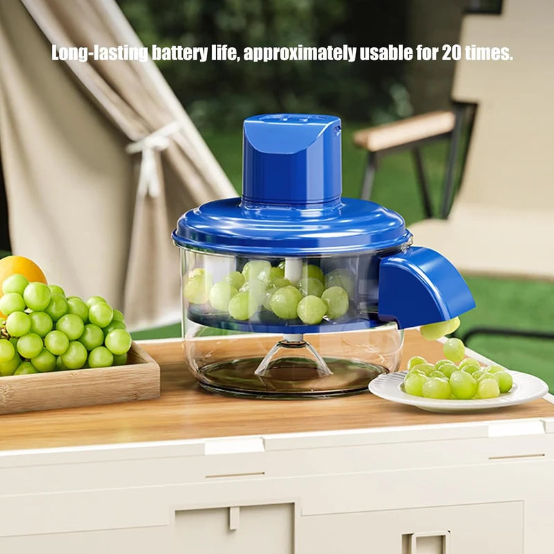 Electric Garlic & Vegetable Peeler | Automatic Peeler for Small Fruits & Veggies | Fast, Powerful, Easy to Clean & Compact Kitchen Tool