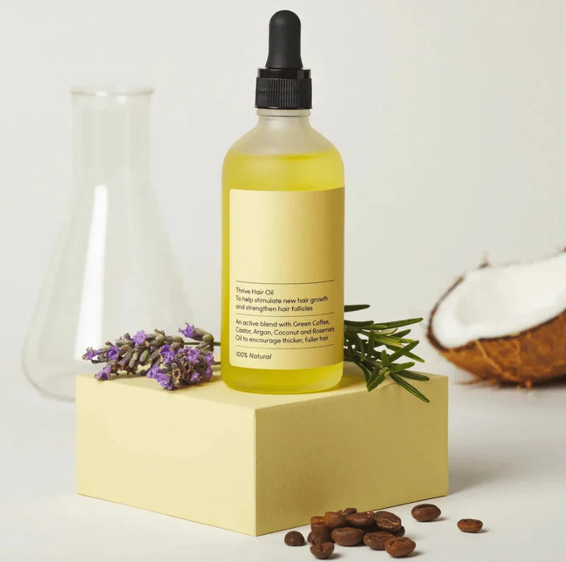 Natural Hair Growth Oil for Regrowth, Thin, Dry, Damaged Hair 1pc 60ml 2fl oz